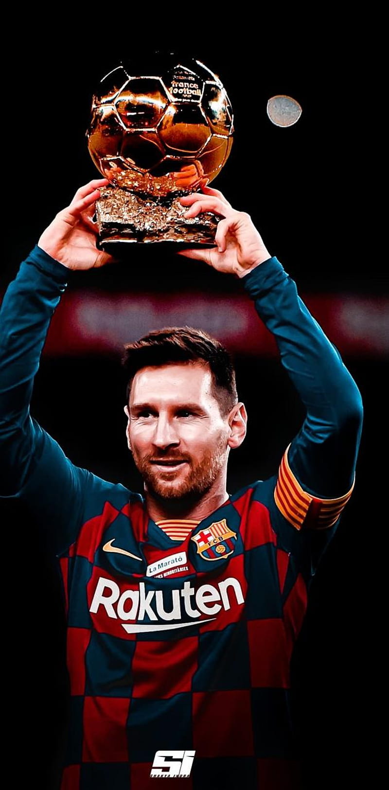 Lionel Messi by NIKHILNAG_OFFICIAL - on â, Messi Smile, HD phone wallpaper